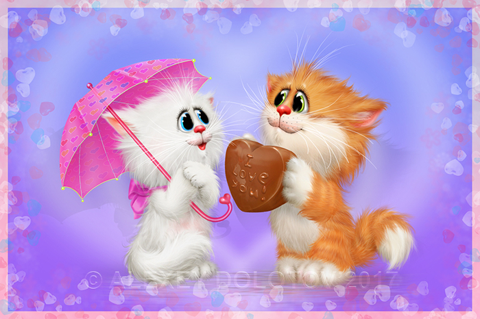 Типа, открытка к 14-му февраля :)