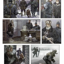 Комикс для декабрьского номера журнала "Военный"