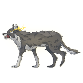 Волк для настольной игры