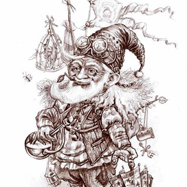 Книжка малышка про гнома