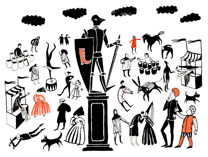 Город 12 мостов. "Рыжий Рыцарь"