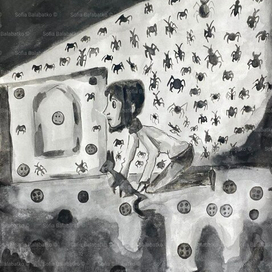 Коралина | Гейман Нил илюстрации к книге 