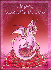 валентинковая дракошка