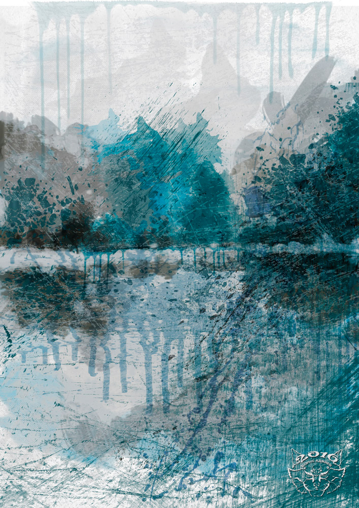 Зимний пейзаж...