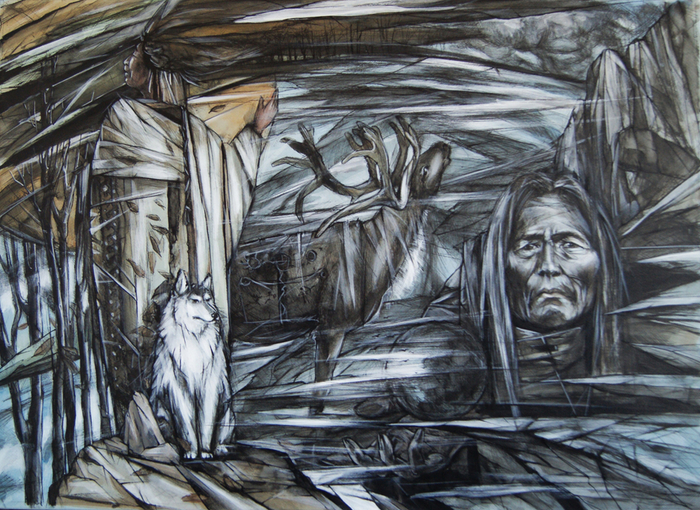 "Нум и Нга. Вечное противостояние". Мифология ненцев (коренной народ Сибири).