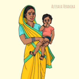 Мама с ребенком