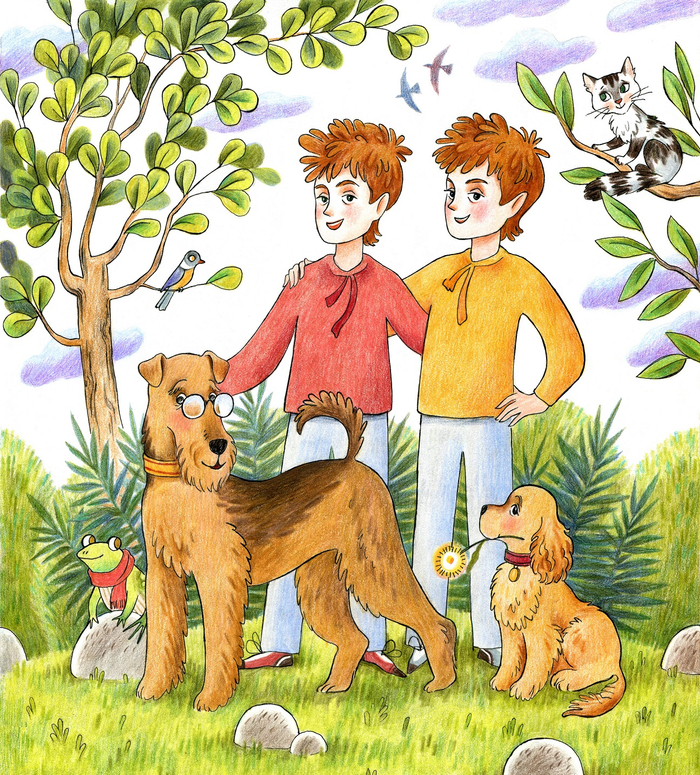 Фронтипсис для книги "Кот Барбосный"