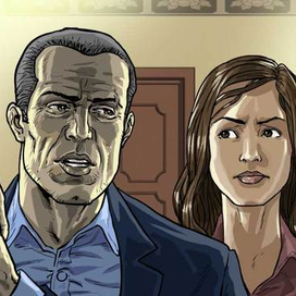 Кадры комикса для игры