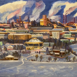 Зимняя панорама Нижнего Тагила