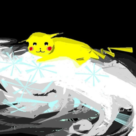 Пикачу на млечном пути