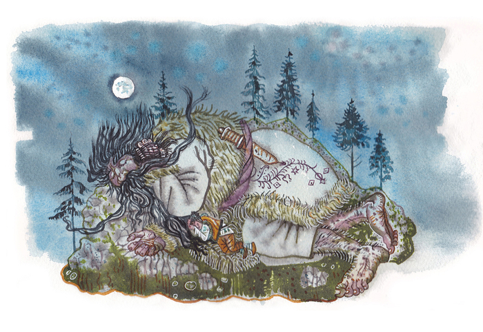 "Могарзея и его сын". Румынская сказка.