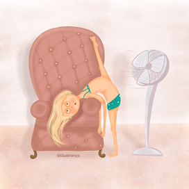 Жаркое лето. Hot summer. 