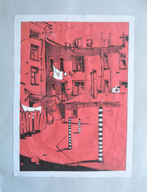 красный дом  