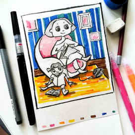 Вяжут не только бабушки 