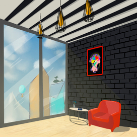 Интерьер Лофт