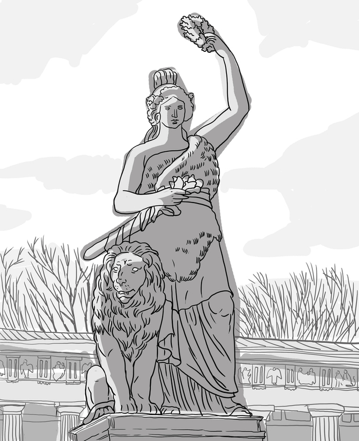 скульптура.