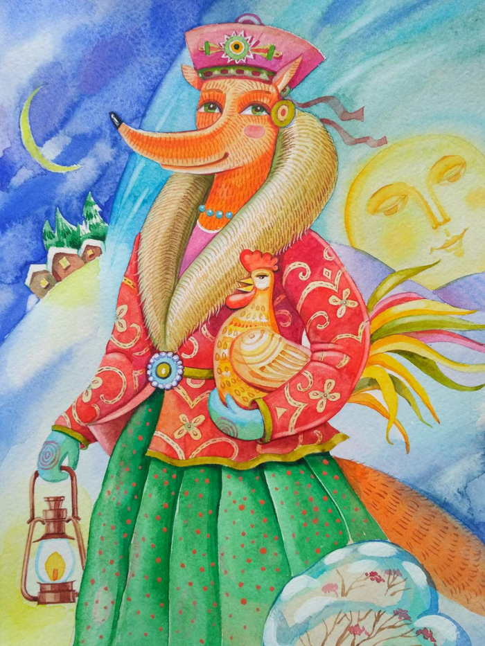 "Лисичкин будильник" ( вариант )