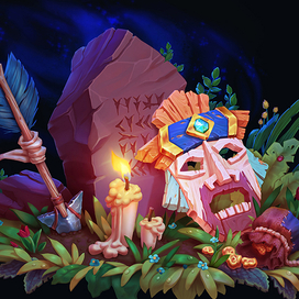 Последний из Паленке. Иллюстрация