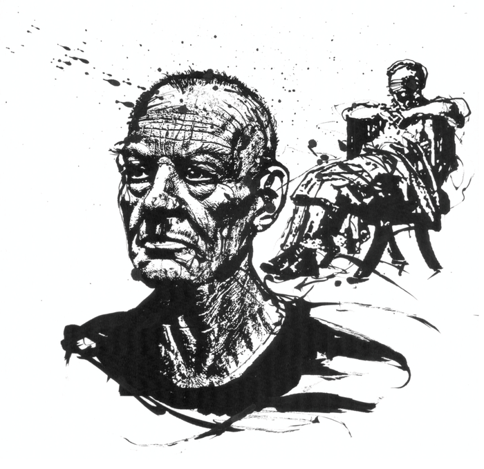 Hermann Hesse. The Glass Bead Game. illustration