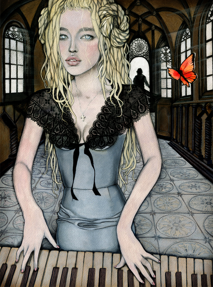 К итальянской сказке про художника. Виолетты Мининой