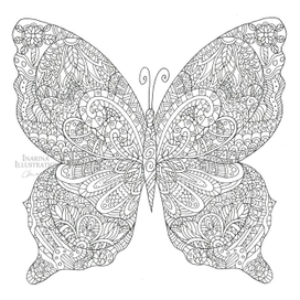 Книжка расскраска для взрослых