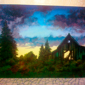 заброшенный дом