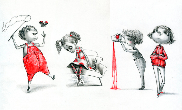 Страшилки.  Персонажи. 