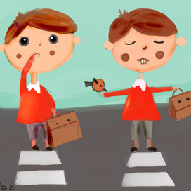 Иллюстрация "мальчик"