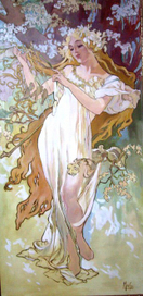 Копия "Весна" А.Мухи