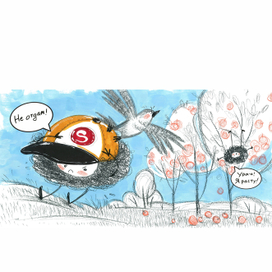 иллюстрация к книге Д.Черкашиной "Большой Чуня"