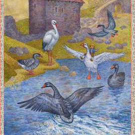 Сельма Лагерлеф. Чудесное путешествие Нильса с дикими гусями