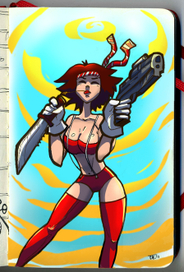 Девушка с пистолетом