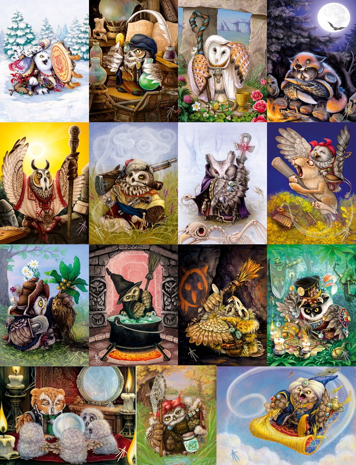 совы-магики