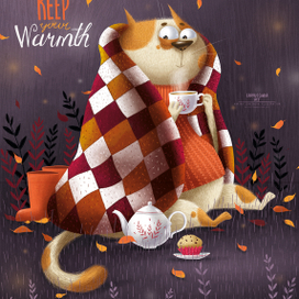 Душевный кот