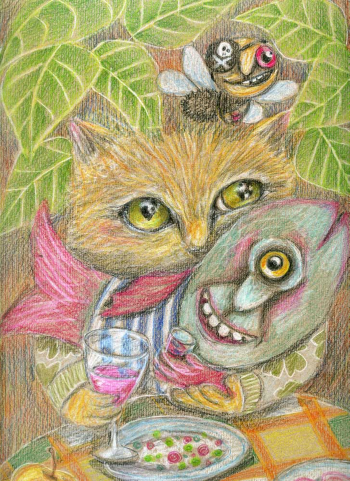 Продолжение сказки про Кота и Гриб