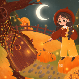 Волшебница и таинственная дверь