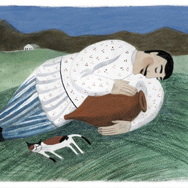 Иллюстрация к сказке Андрея Семина "Нежна Княжна"