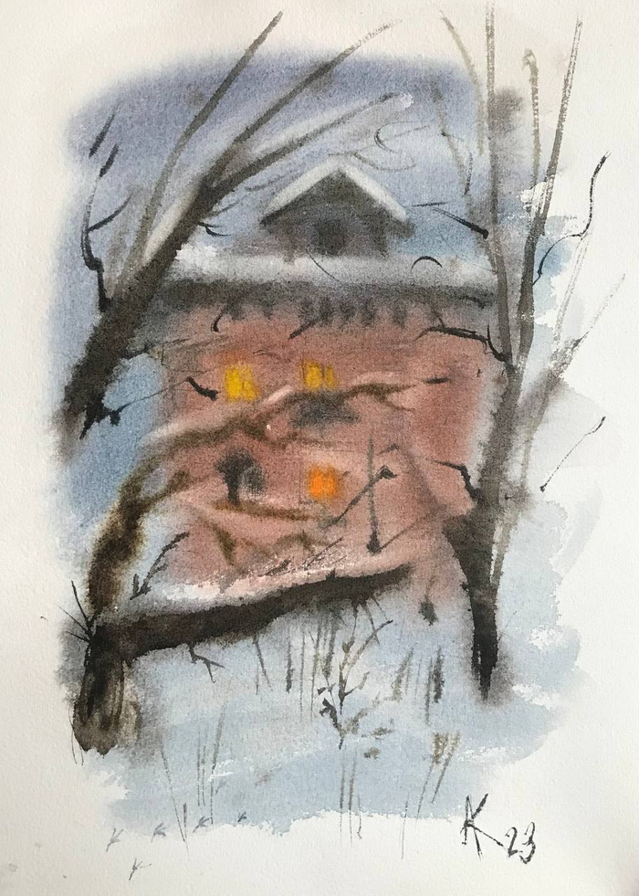 Зимний вечер