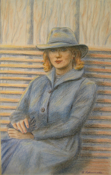 ЖЕНЩИНА В СИНЕМ