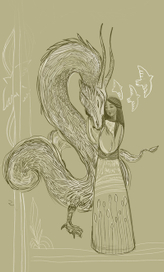 Девушка и ее дракон