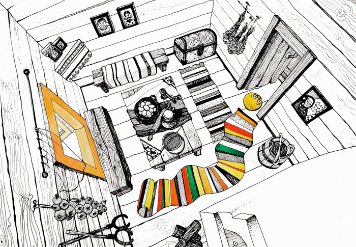 Колобок, разворот