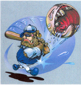 Принт на футболку "Бейсбол"