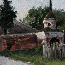 Суздаль. Этюд.