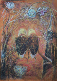 Пелевин: жизнь насекомых. Два жука.