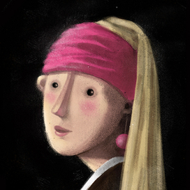 Девушка с сережкой