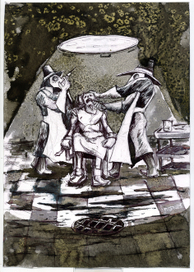 Одна из страниц комикса. 'Жива?'