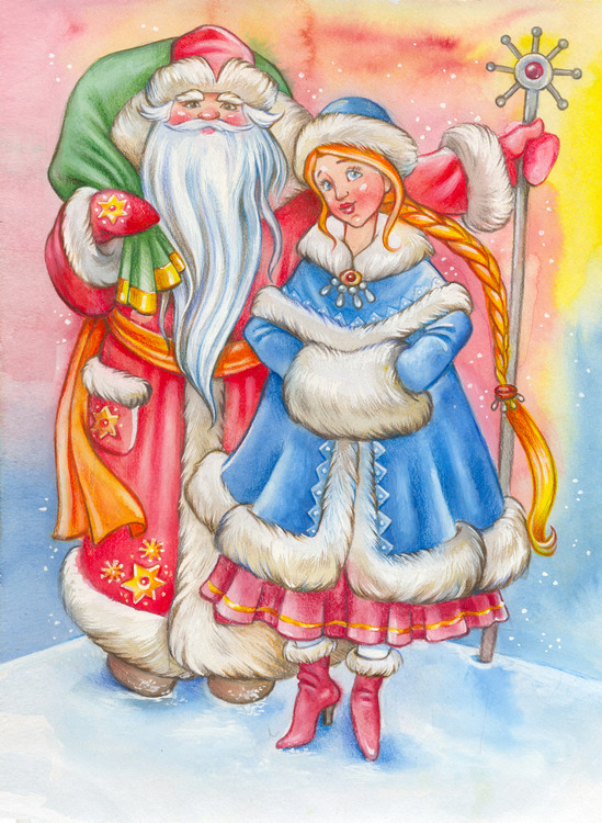 Дед Мороз и Снегурочка
