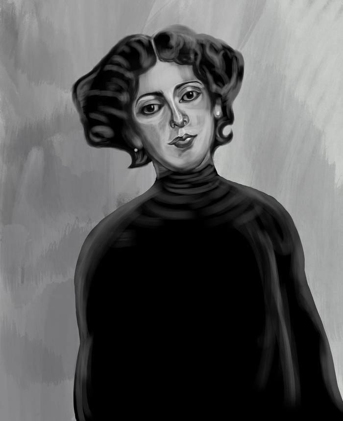 Портрет молодой женщины