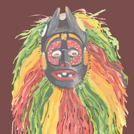 Танцевальная маска