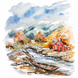 Осень в горах